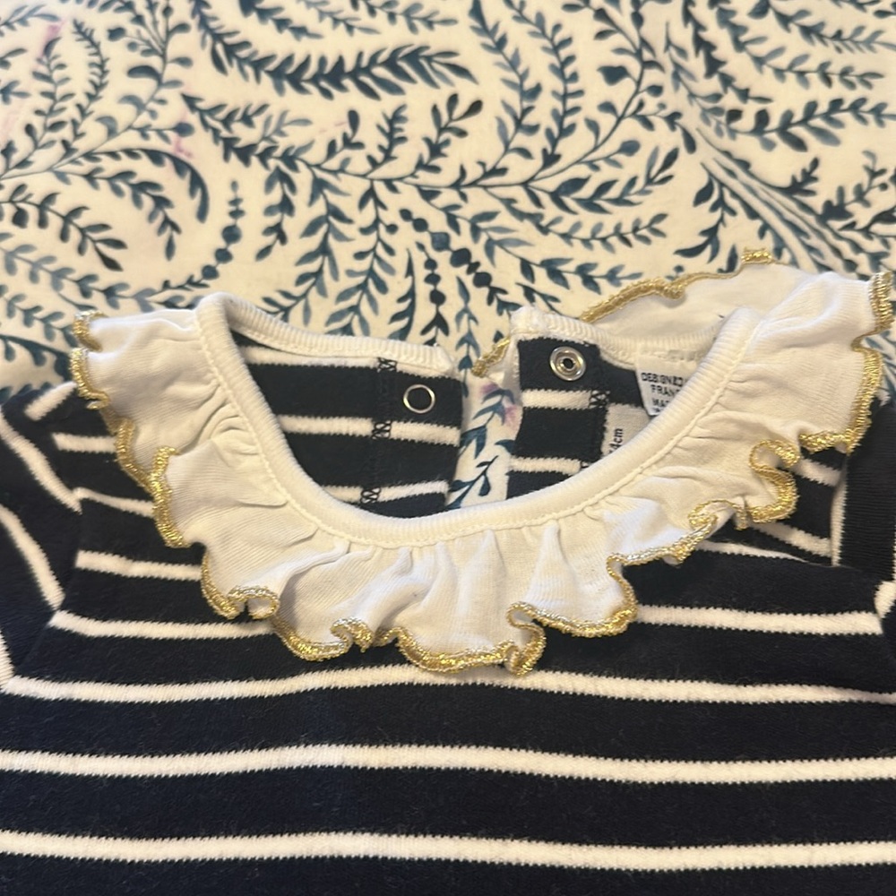 Petite Bateau Jersey Dress - 12 months - Picture 3 of 4